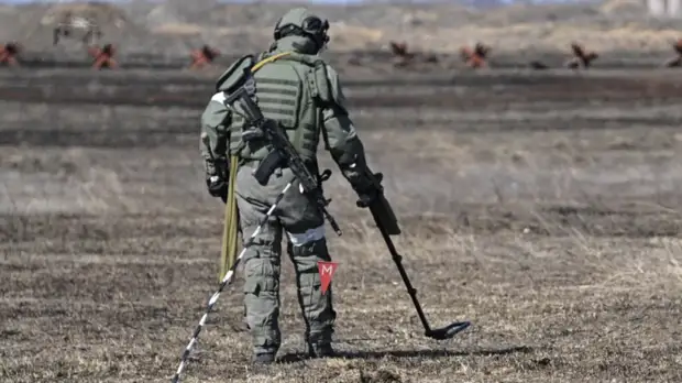 В ДНР заявили, что сапёрам надо разминировать 4000 га освобождённых территорий республики