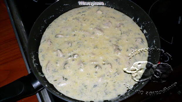 Курица в сливочном соусе