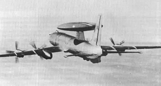 Технические особенности самолета ДРЛО Ту-126