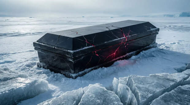 Излучают тепло и звук: в Антарктиде нашли «чёрные саркофаги» с посланием на русском