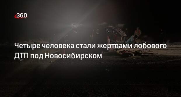 МВД: четыре человека погибли в ДТП под Новосибирском, выжил только ребенок