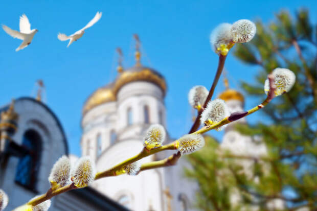 Православные отмечают Вербное воскресенье перед Пасхой