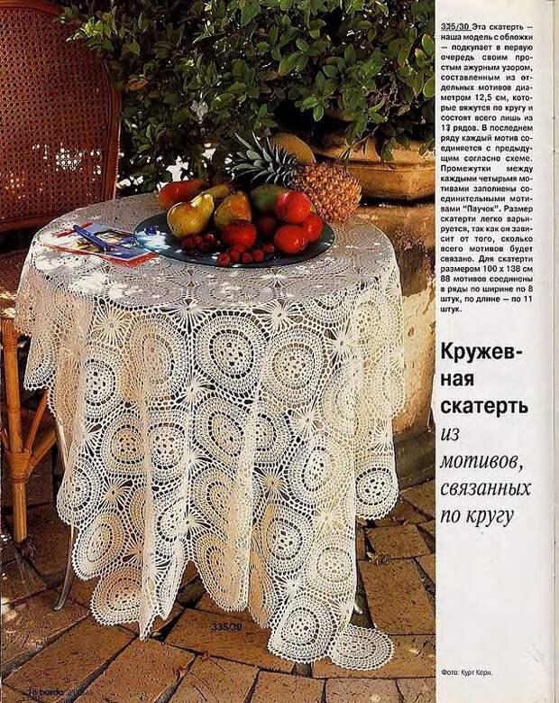 Журнал бурда вязание крючком