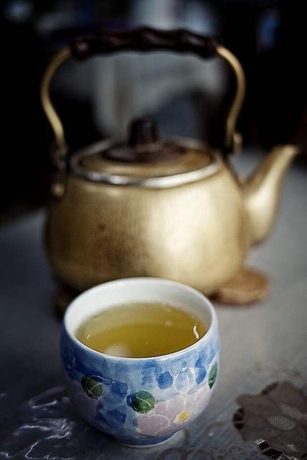 польза зелёного чая, зелёный чай