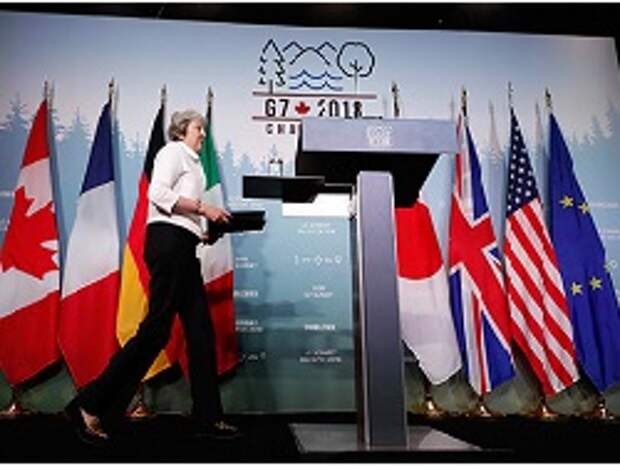 Лидеры G7 договорились сообща вводить санкции против России