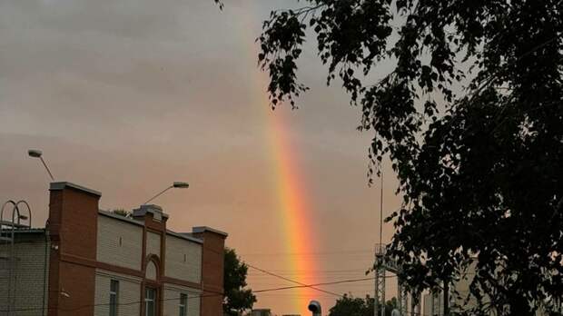 Радуга над Барнаулом / Фото: amic.ru