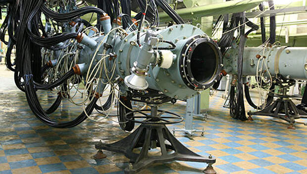 Лазерная установка во Всероссийском научно-исследовательском институте экспериментальной физики в Сарове. Архивное фото