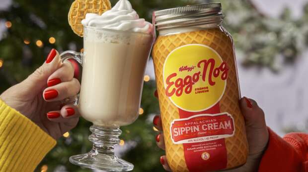 eggo waffle eggnog