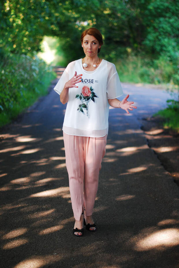 Fashion blogger outtake