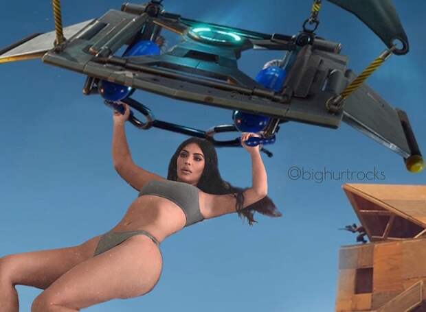 Ким Кардашьян в Yeezy