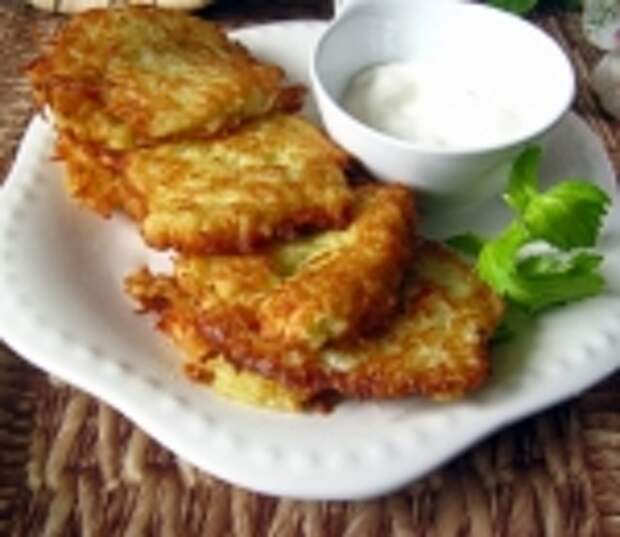 Картофельные оладьи