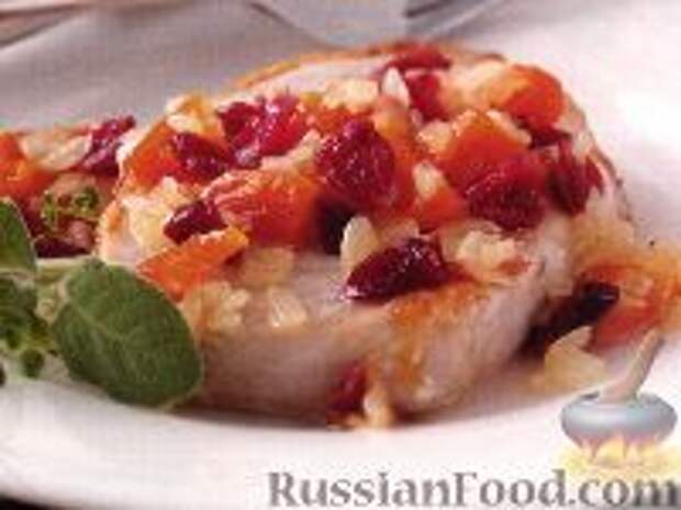 Фото к рецепту: Куриное филе с яблоками и сыром