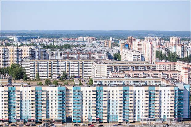 Казань с высоты птичьего полета