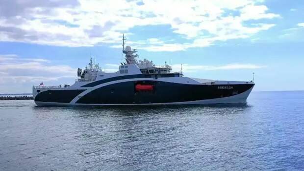 ПСЗ «Янтарь» вывел на заводские ходовые испытания судно обеспечения