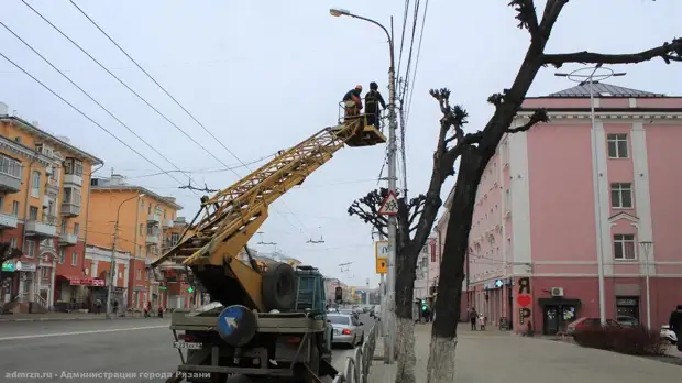 В Рязани отремонтировали 1100 метров проводов уличного освещения за неделю