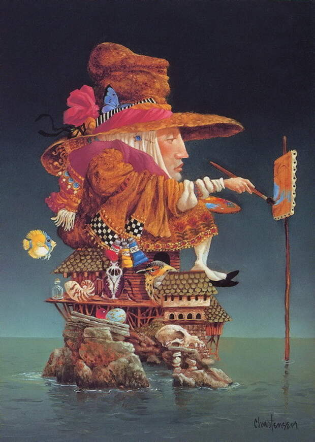Художник. Автор: James Christensen. Художник. Автор: James Christensen.