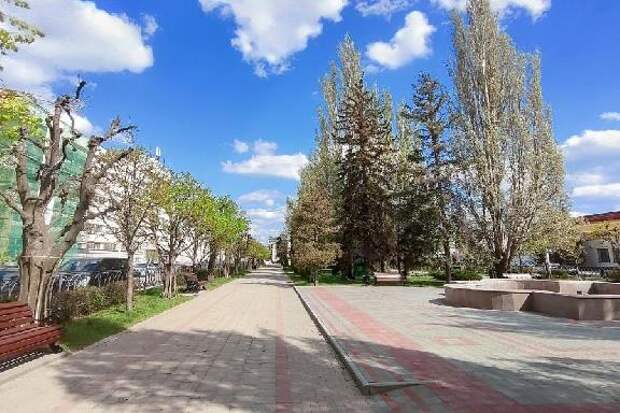 В сквере на главной площади Тамбова положат тротуарную плитку на 12 млн рублей