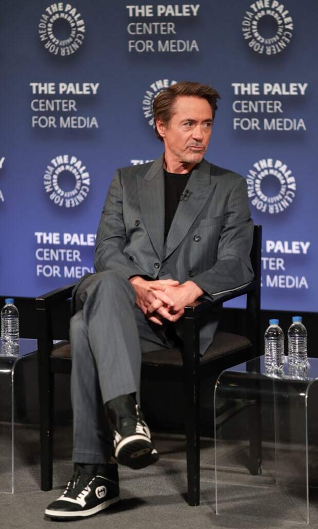 NEW YORK, NEW YORK - JUNE 10: Robert Downey Jr. attends the SAG-AFTRA Foundation Conversations "The Sympathizer" at Paley Center For Media on June 10, 2024 in New York City. (Photo by Manny Carabel/Getty Images for SAG-AFTRA)