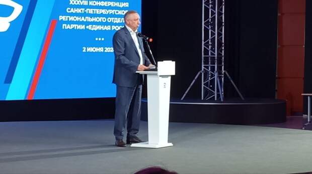«Будем работать вместе»: «Единая Россия» выдвинула Александра Беглова кандидатом в губернаторы 