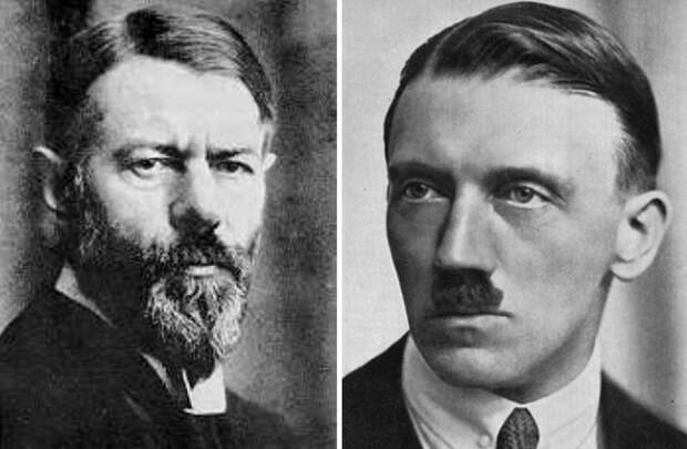 Велер (слева) и Гитлер
