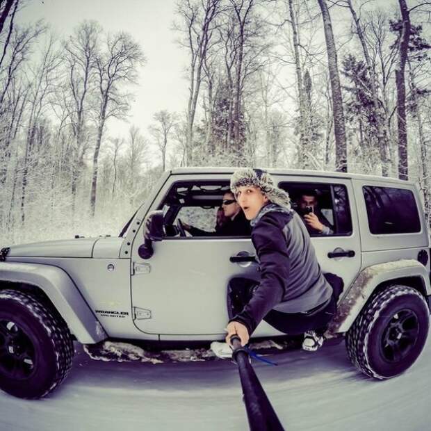 Безумные селфи, а вам слабо?