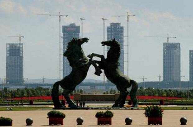 Город Ордос.