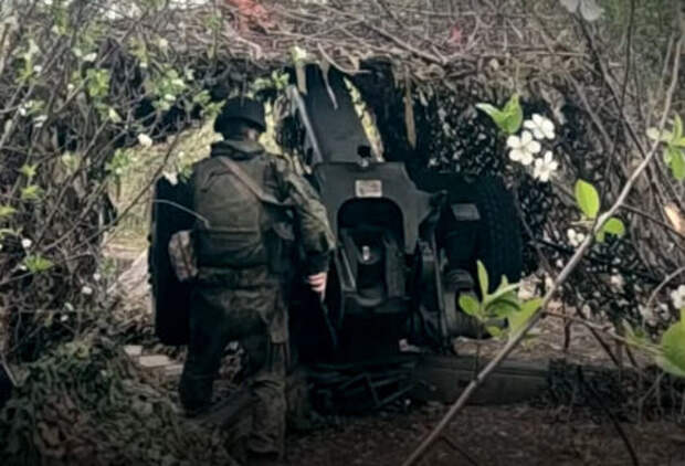 Видео: артиллеристы «Центра» продолжают обеспечивать поддержку мотострелкам