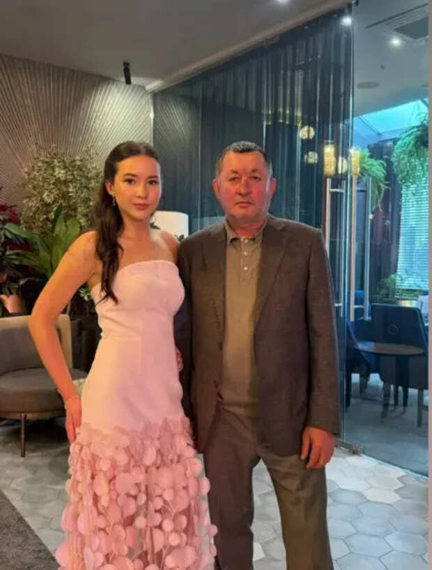 Рафил Мавлиев с дочерью