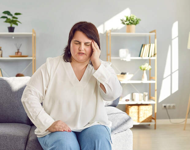 Neurology: абдоминальное ожирение может быть связано с повышенным риском мигрени