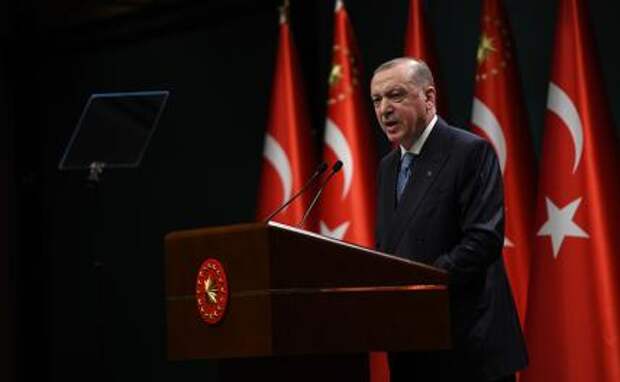На фото: президент Турции Реджеп Тайип Эрдоган