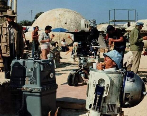 Перерыв на обед во время съёмок "Звёздных войн". история, ссср, факты