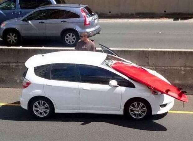 Странные и необычные аварии и ДТП