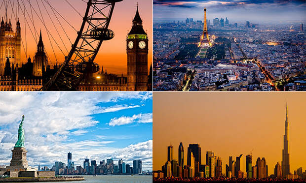 20 крупнейших городов мира с  панорамами невероятной красоты