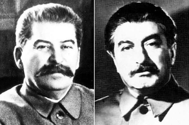 Дадаев (слева) и Сталин