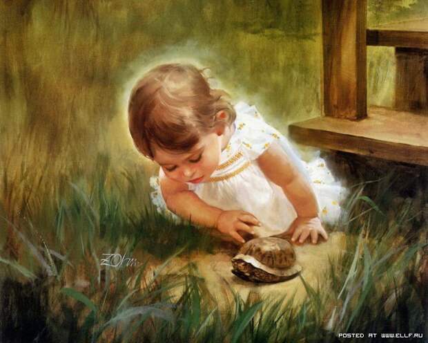 Потрясающие картины беззаботного детства от Дональда Золана (31 картина)