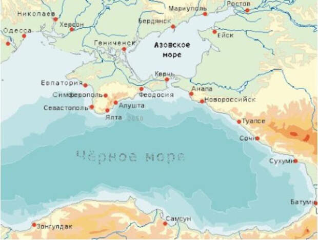 3 Азовское море