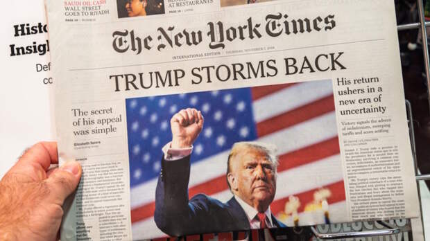 Трамп хотел бы закрыть газету The New York Times