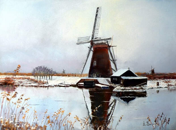 Moulin à Kinderdÿk (663x491, 287Kb)