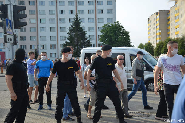 В городе Слуцке начался хапун