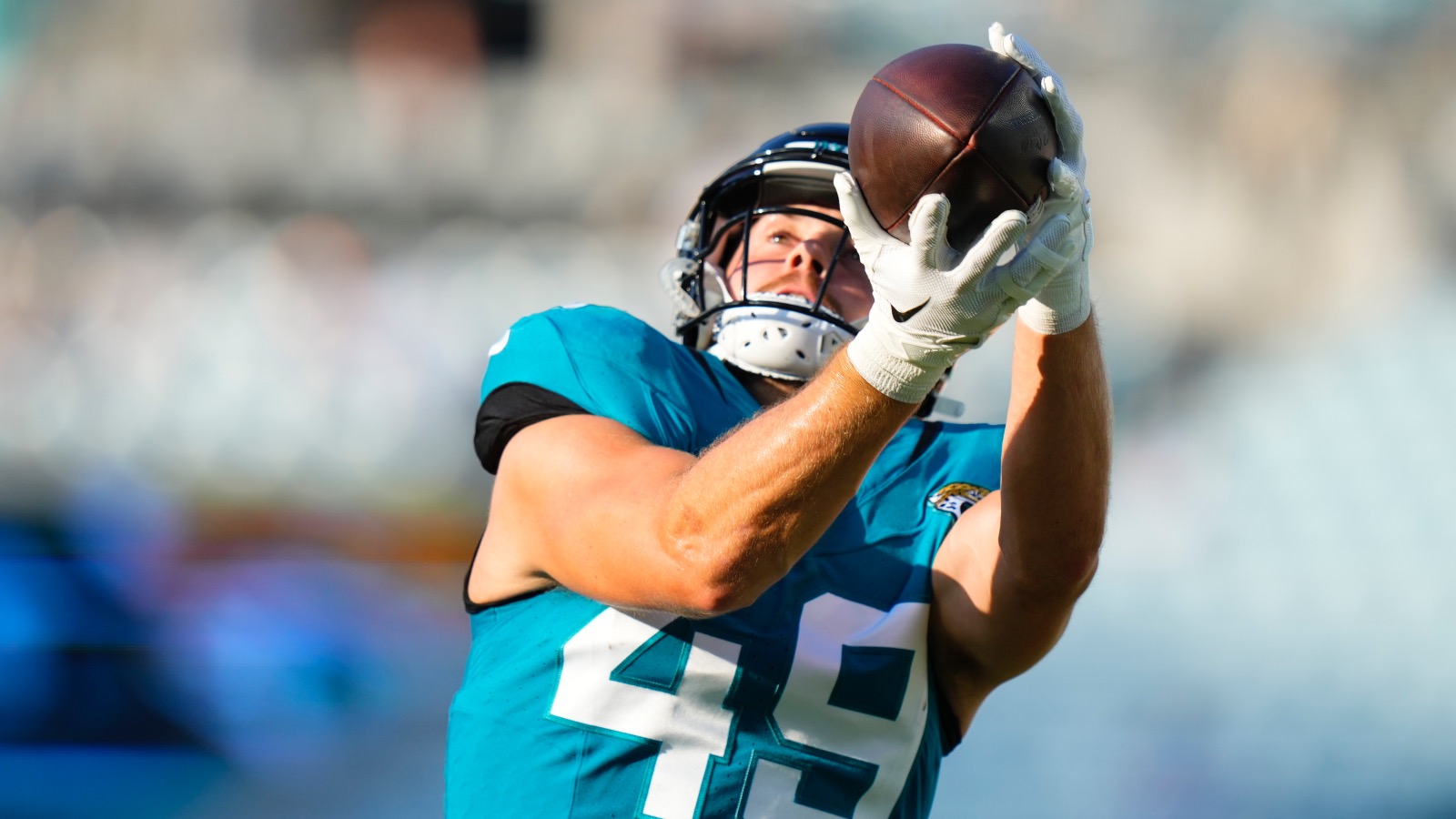 Josh Pederson of the Jacksonville Jaguars