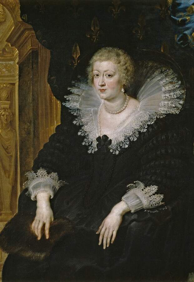 Королева Анна Австрийская. Питер Пауль Рубенс, 1622 год. | Фото: ru.wikipedia.org.