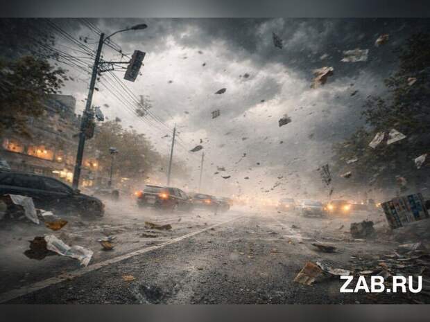 Забайкальское МЧС публикует оперативное предупреждение из-за сильного ветра