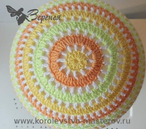 Схема вязания крючком детской шапочки