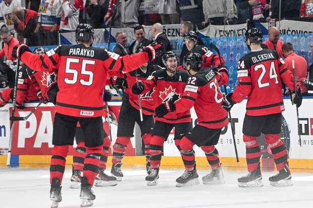 Сборная Канады уверенно обыграла словаков в четвертьфинале чемпионата мира