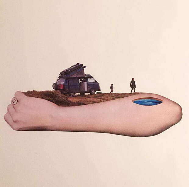 Коллажи Adam Hale