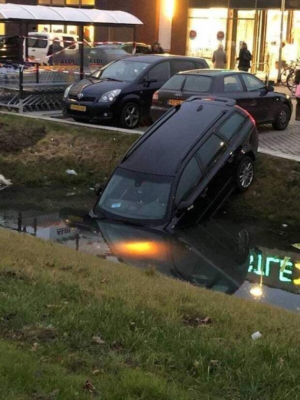 Странные и необычные аварии и ДТП