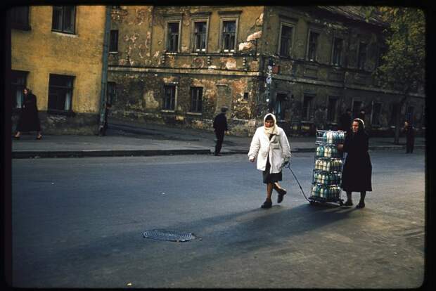 Москва в 1956 году История в фотографиях, СССР, Москва, Длиннопост