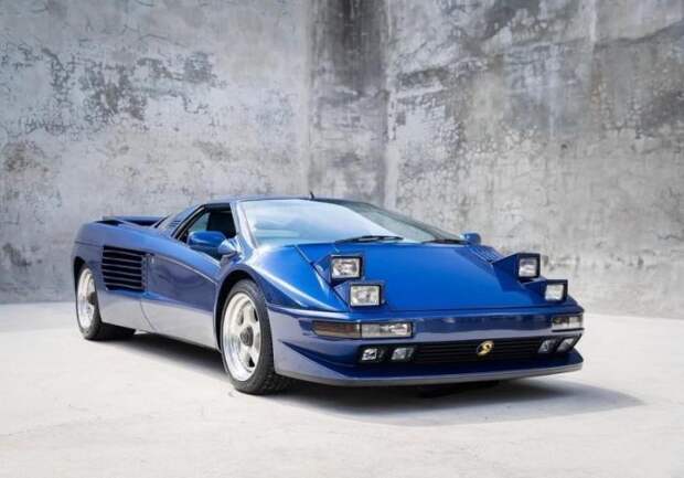 Редкий суперкар Cizeta V16T из коллекции султана Брунея