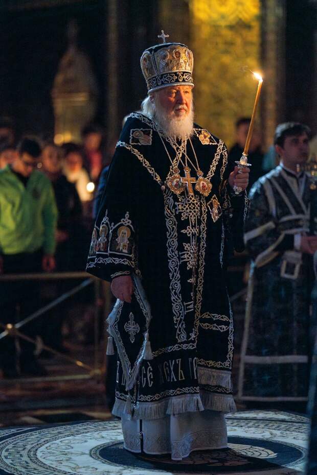 Патриарх Кирилл поздравил православных с Воскресением Христовым