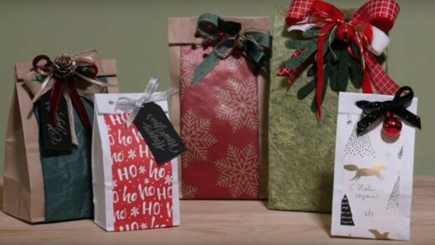 Как красиво и правильно упаковать новогодний подарок? Видео